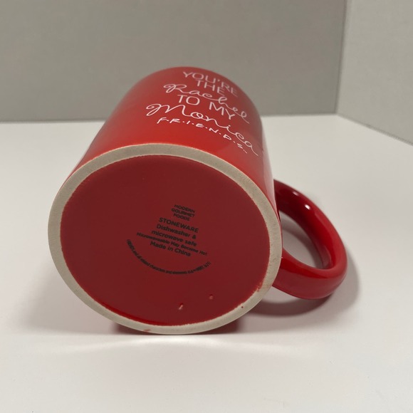 NWOT Rachel Monica Friends Mug Chandler Joey Ross Stoneware - Picture 4 of 5